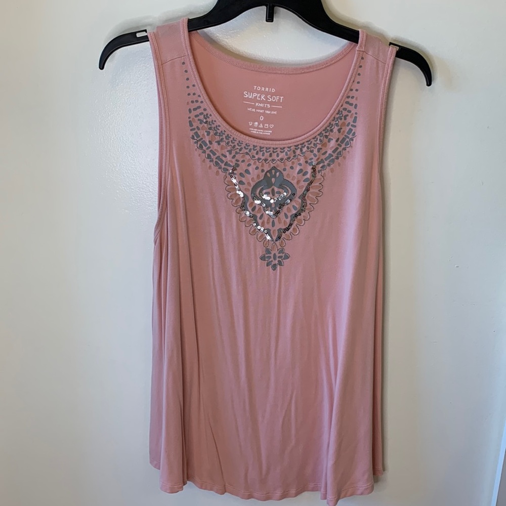 Torrid Sequin Tank Top